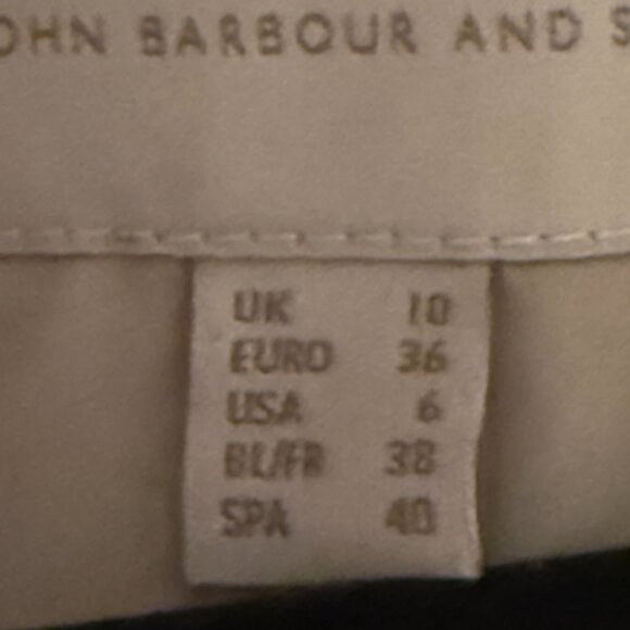 NWT Barbour | June Water Resistant Jacket | Blanc | Size: 6 - Picture 11 of 16